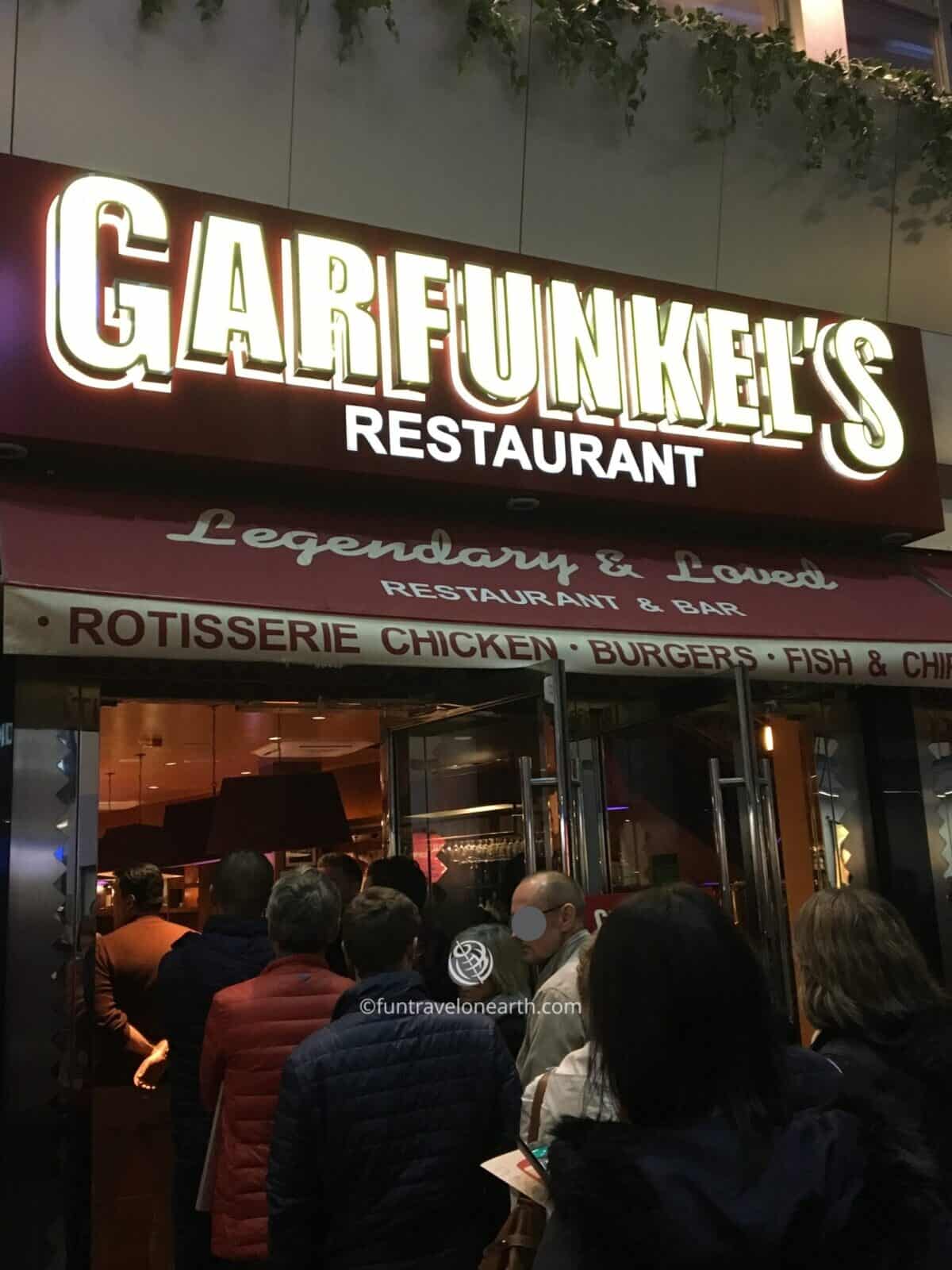 Garfunkel's , The O2 , London