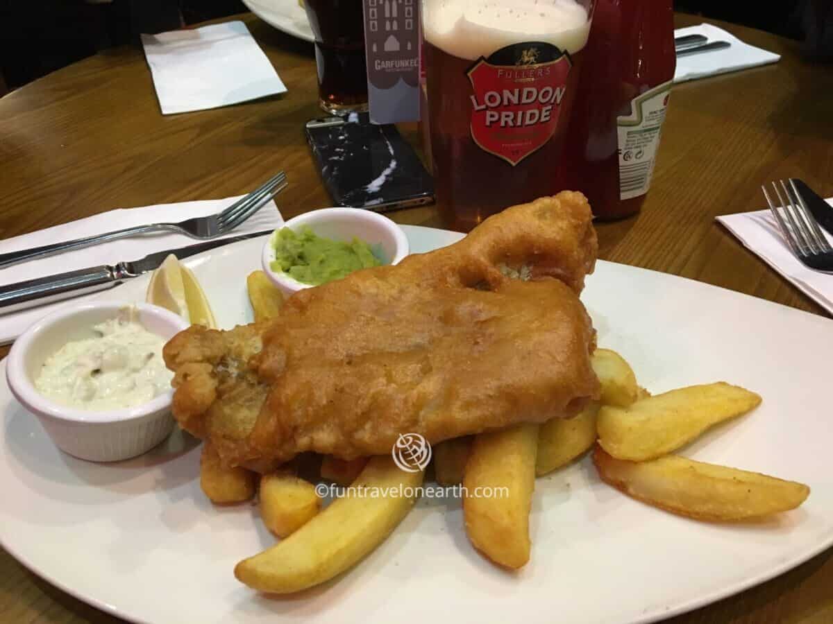 FISH&CHIPS , Garfunkel's , The O2 , London