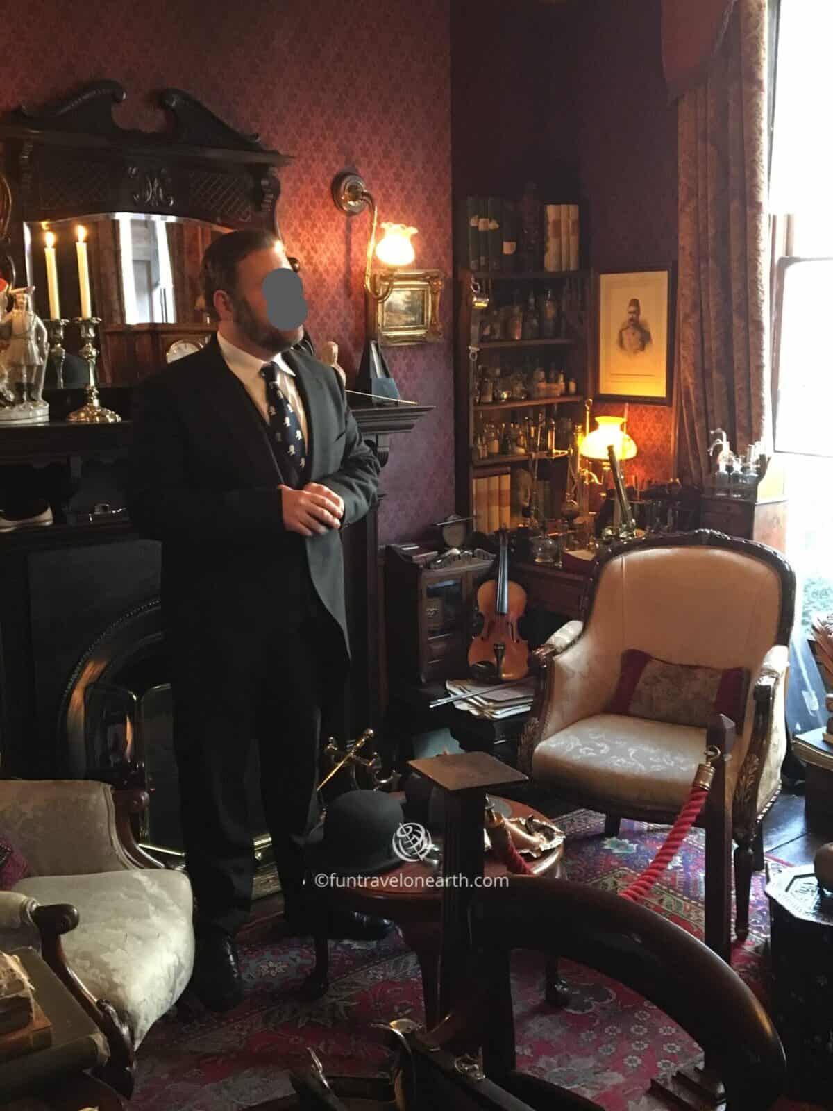 書斎 , The Sherlock Holmes Museum , London