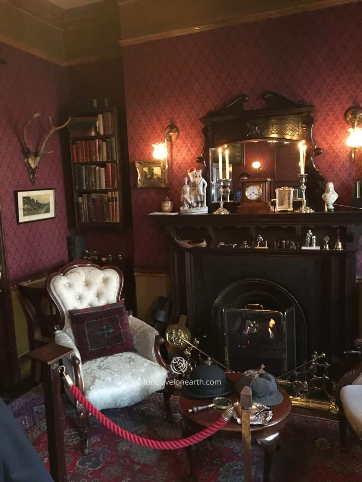 書斎 , The Sherlock Holmes Museum , London