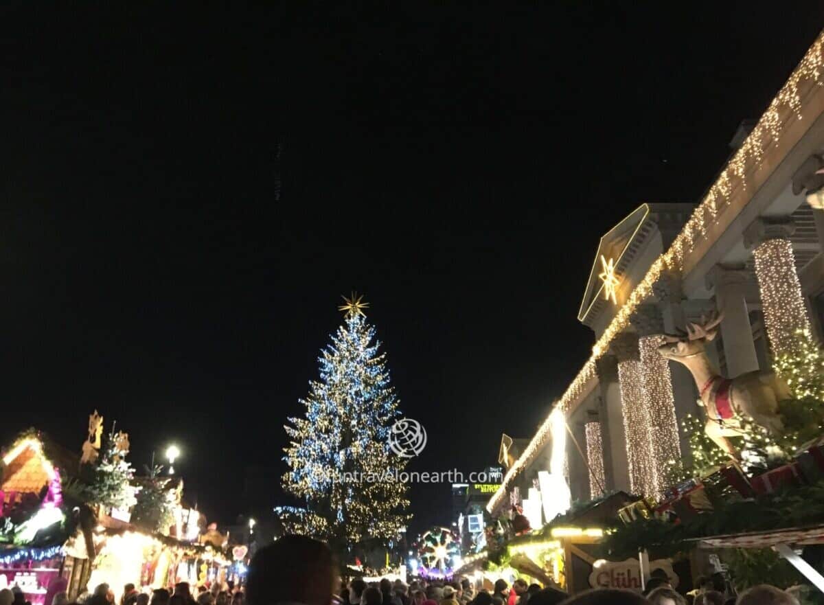 Stuttgart_weihnachtsmarkt、シュトゥットガルトのクリスマスマーケット