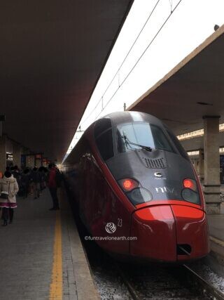 ETR675, NTV（Nuovo Trasporto Viaggiatori）,Taking the train from Florence to Venice