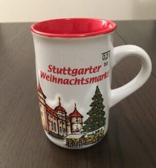 Glühwein, Stuttgart Weihnachtsmarkt