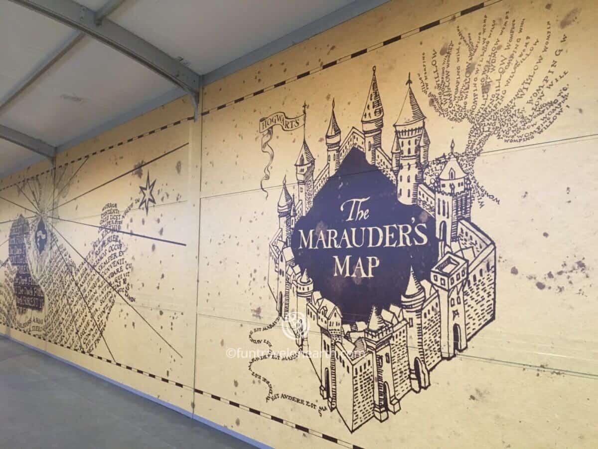 The Marauder's Map（忍びの地図） ,Warner Bros. Studio Tour London - The Making of Harry Potter