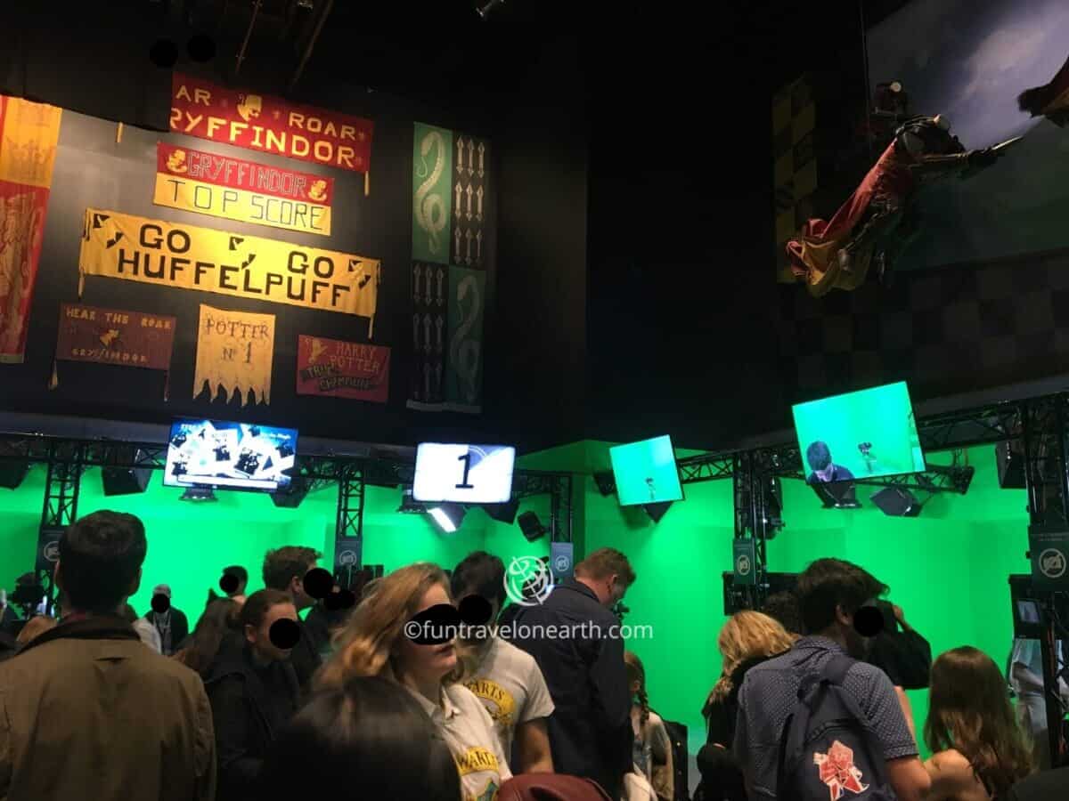 Green Screen Experience, Quidditch , Warner Bros. Studio Tour London - The Making of Harry Potter