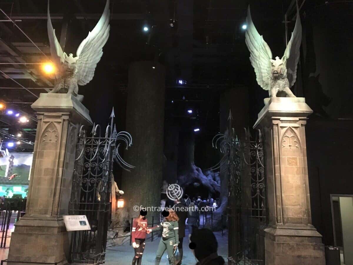 禁じられた森入り口 , Warner Bros. Studio Tour London - The Making of Harry Potter