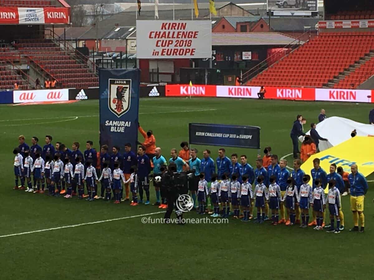 キリンチャレンジカップ２０１８, Stade Maurice Dufrasne, Liege, Belgium