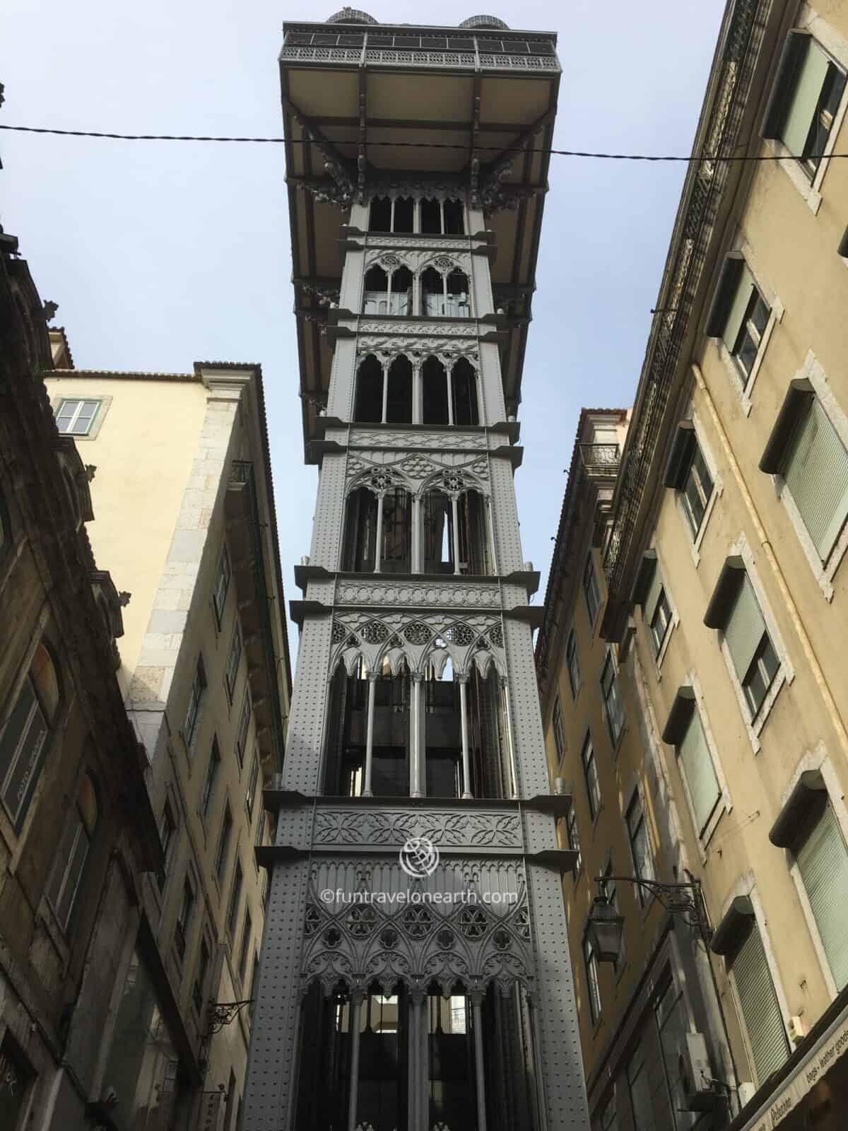 Santa Justa Lift, Lisboa, Portugal