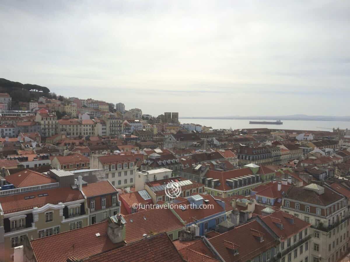 Santa Justa Lift, Lisboa, Portugal