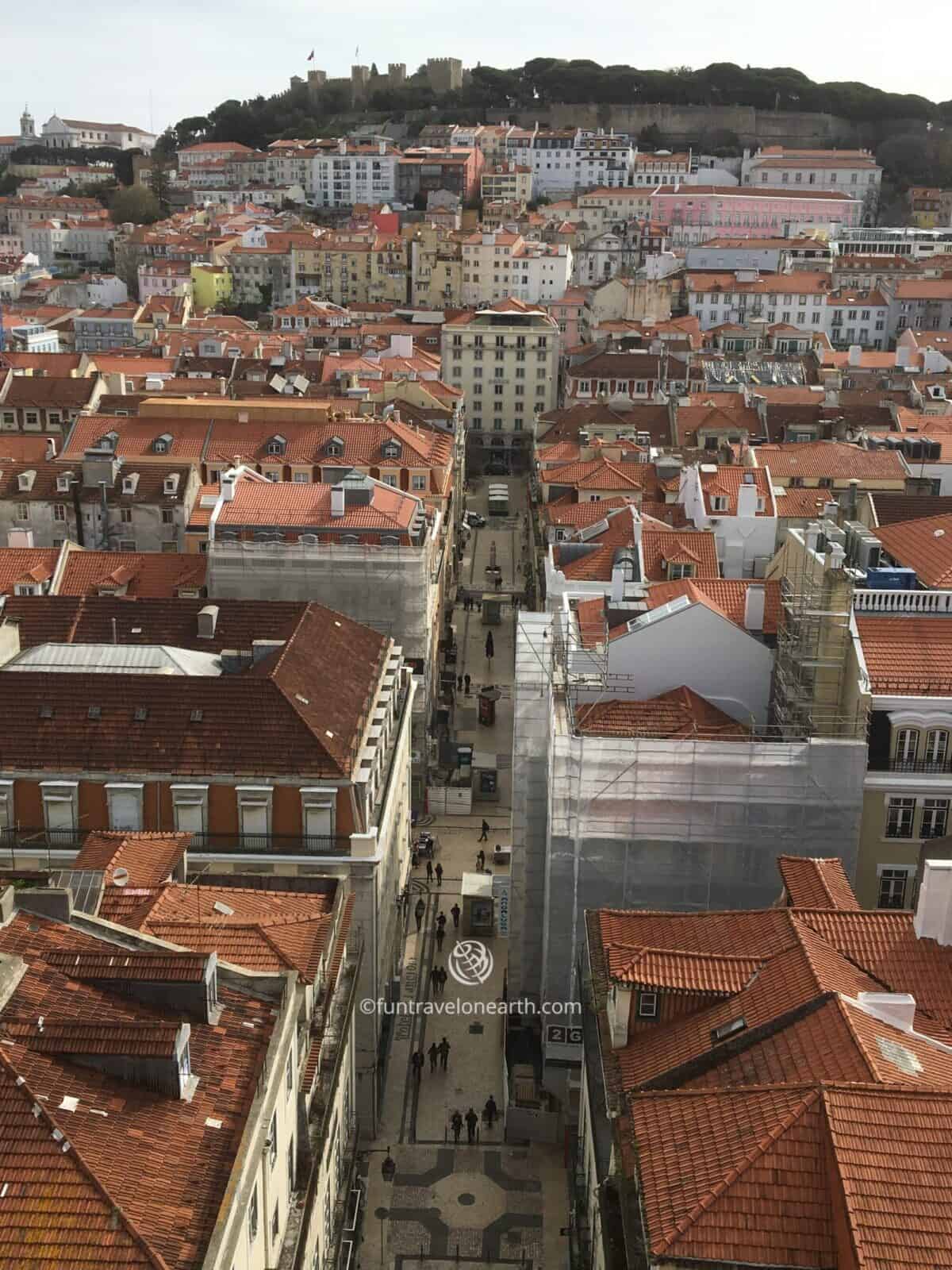 Santa Justa Lift, Lisboa, Portugal