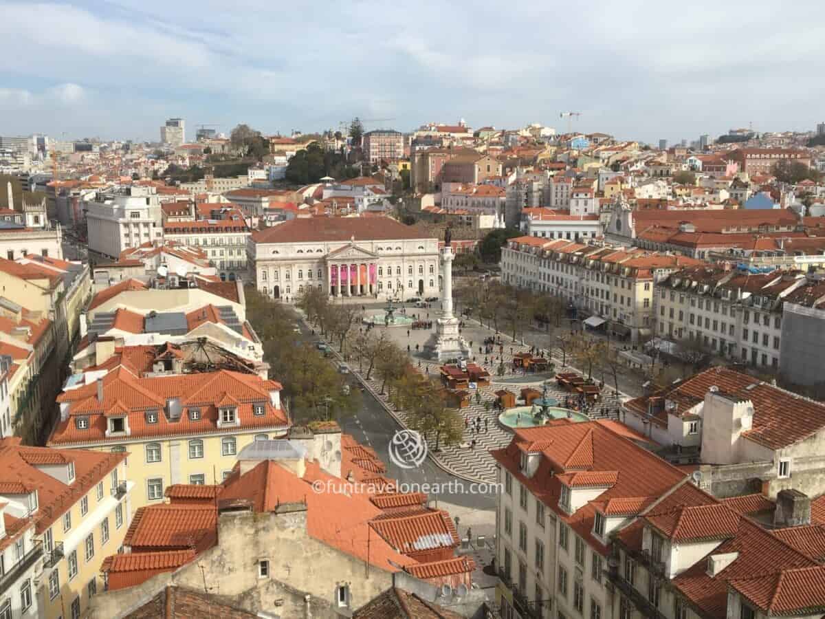 Santa Justa Lift, Lisboa, Portugal