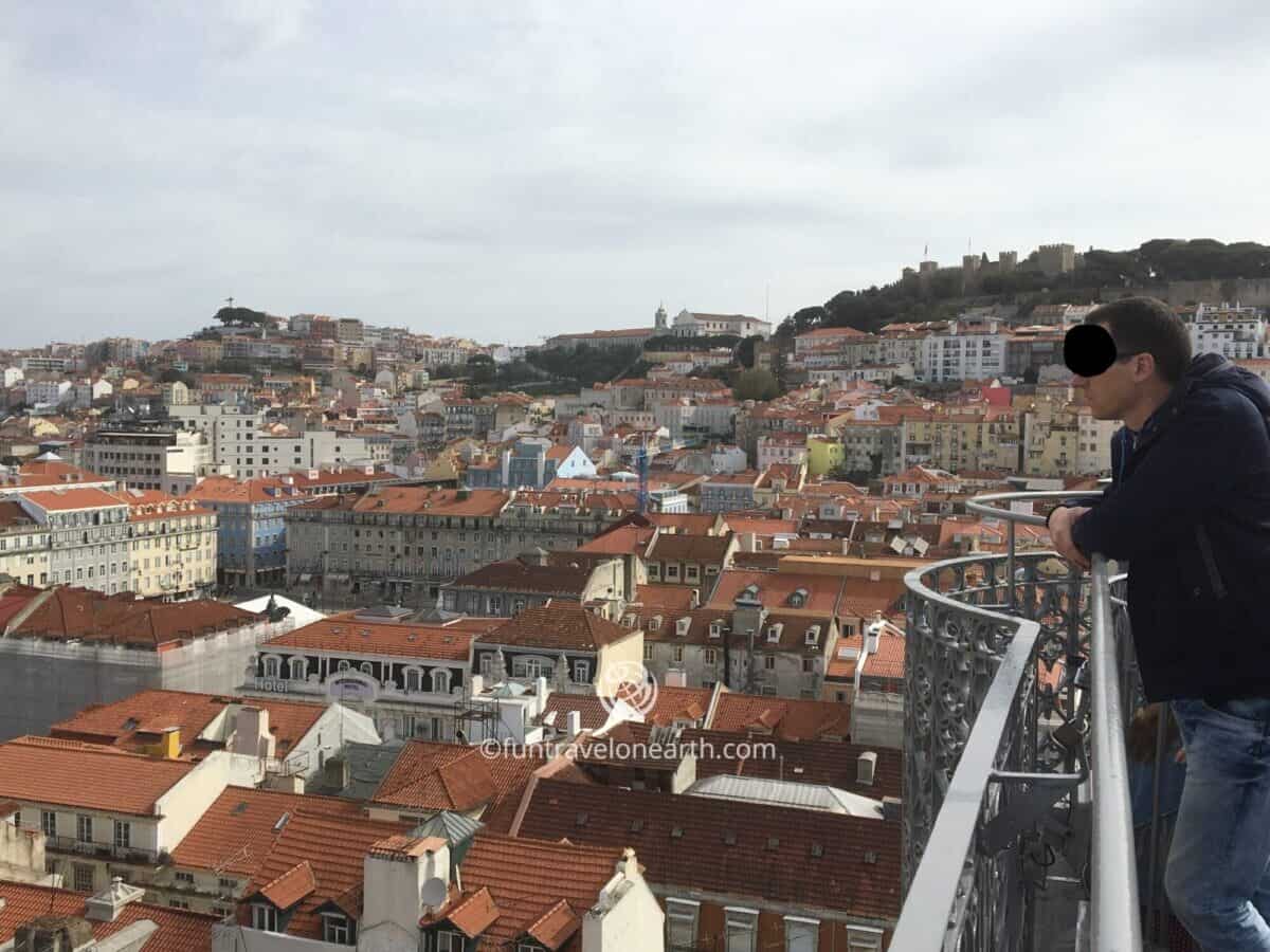 Santa Justa Lift, Lisboa, Portugal