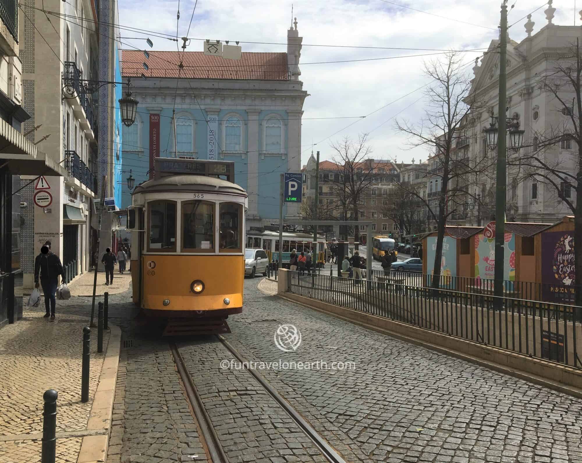 Trams,Lisboa, Portugal