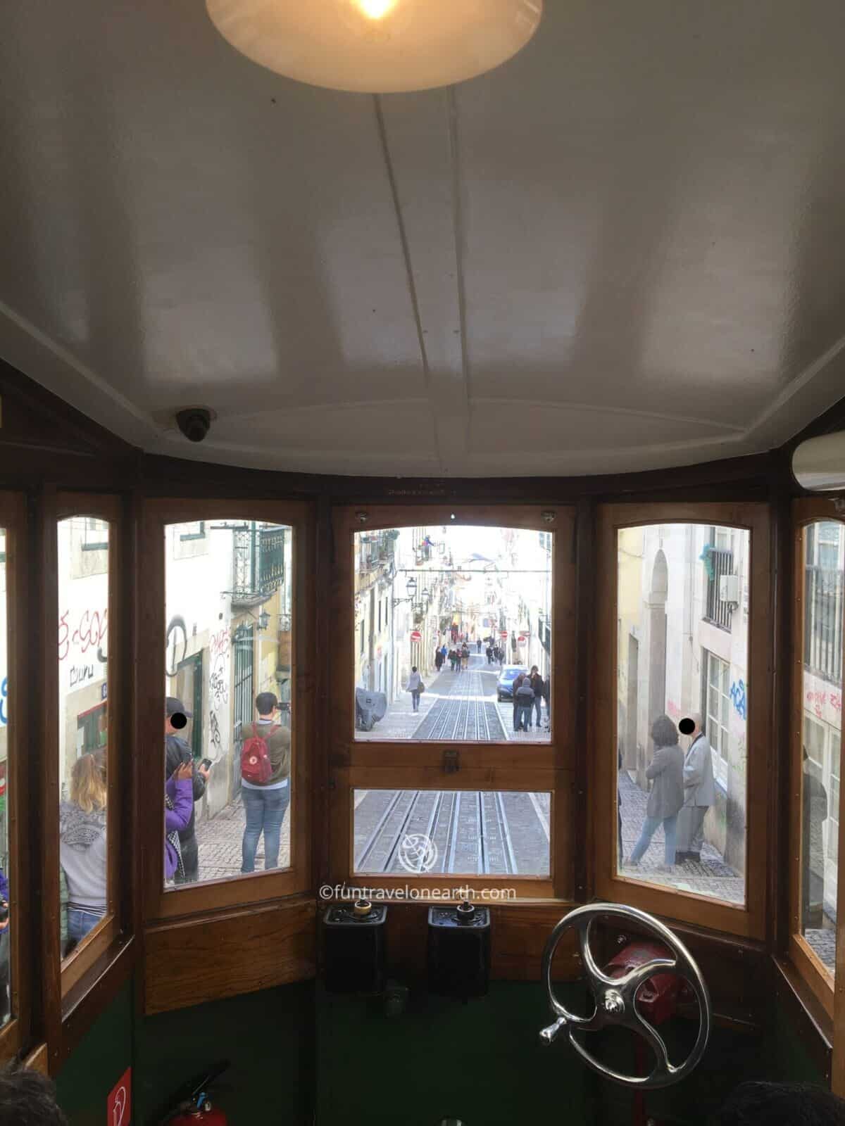 Elevador da Bica ,Lisboa, Portugal