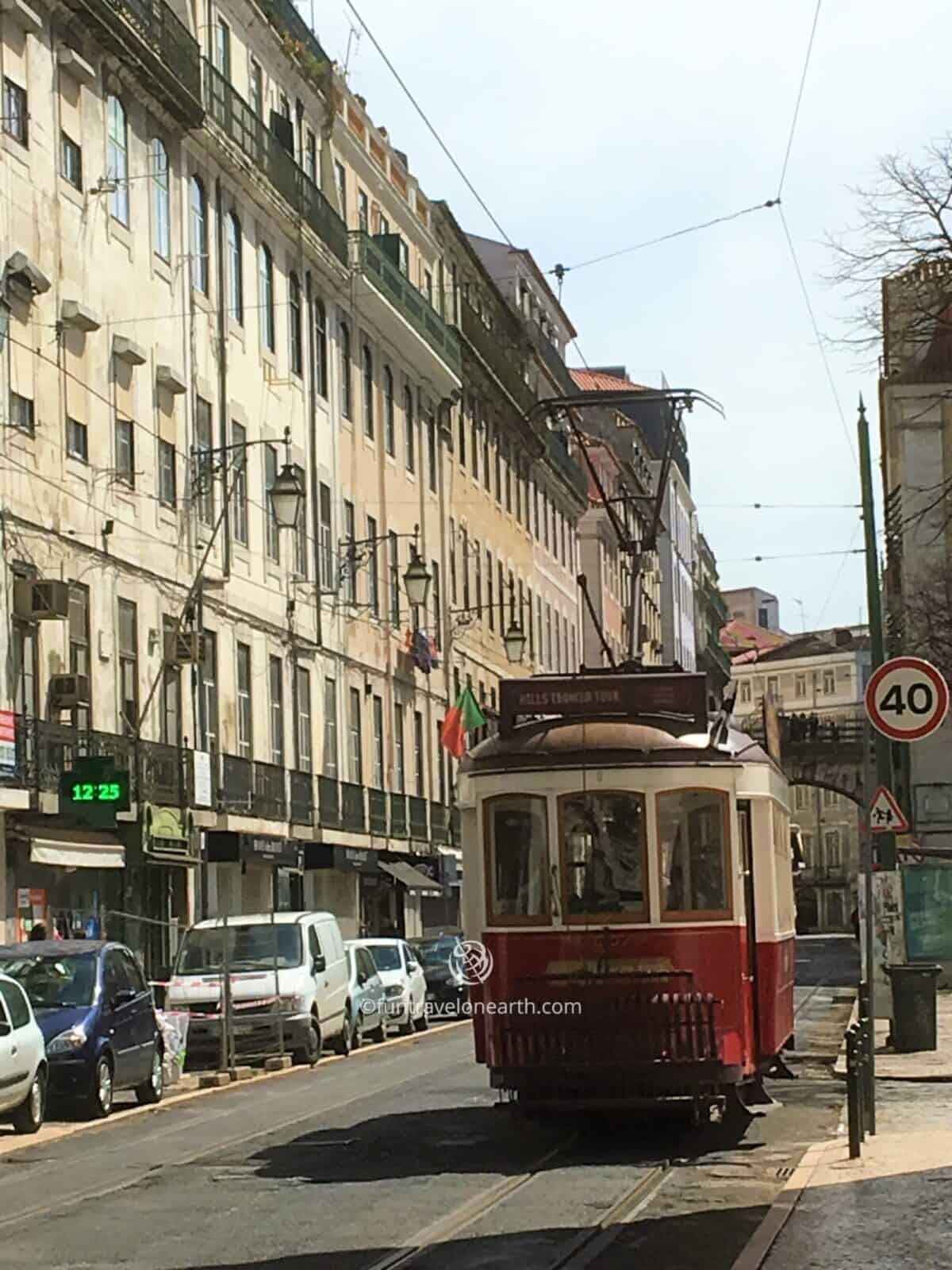 Trams,Lisboa, Portugal