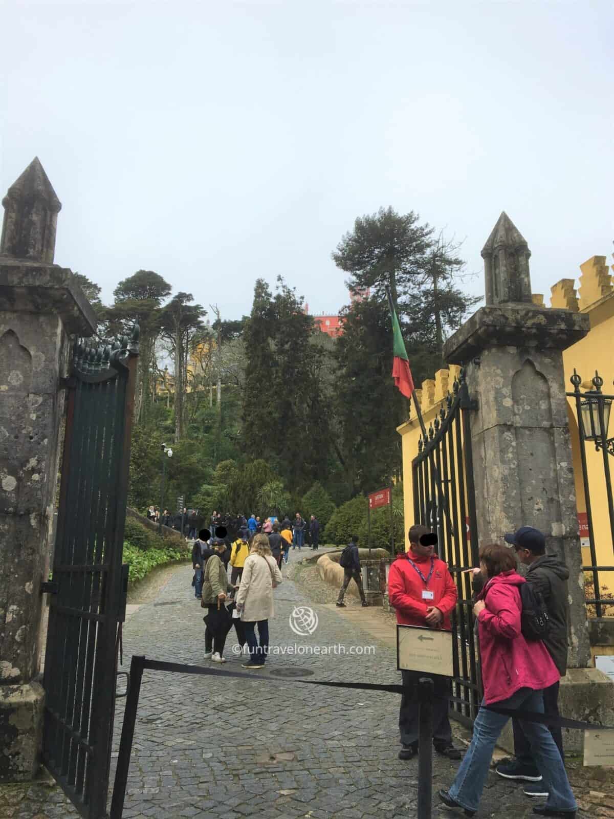 Park and National Palace of Pena,Sintra,Portugal