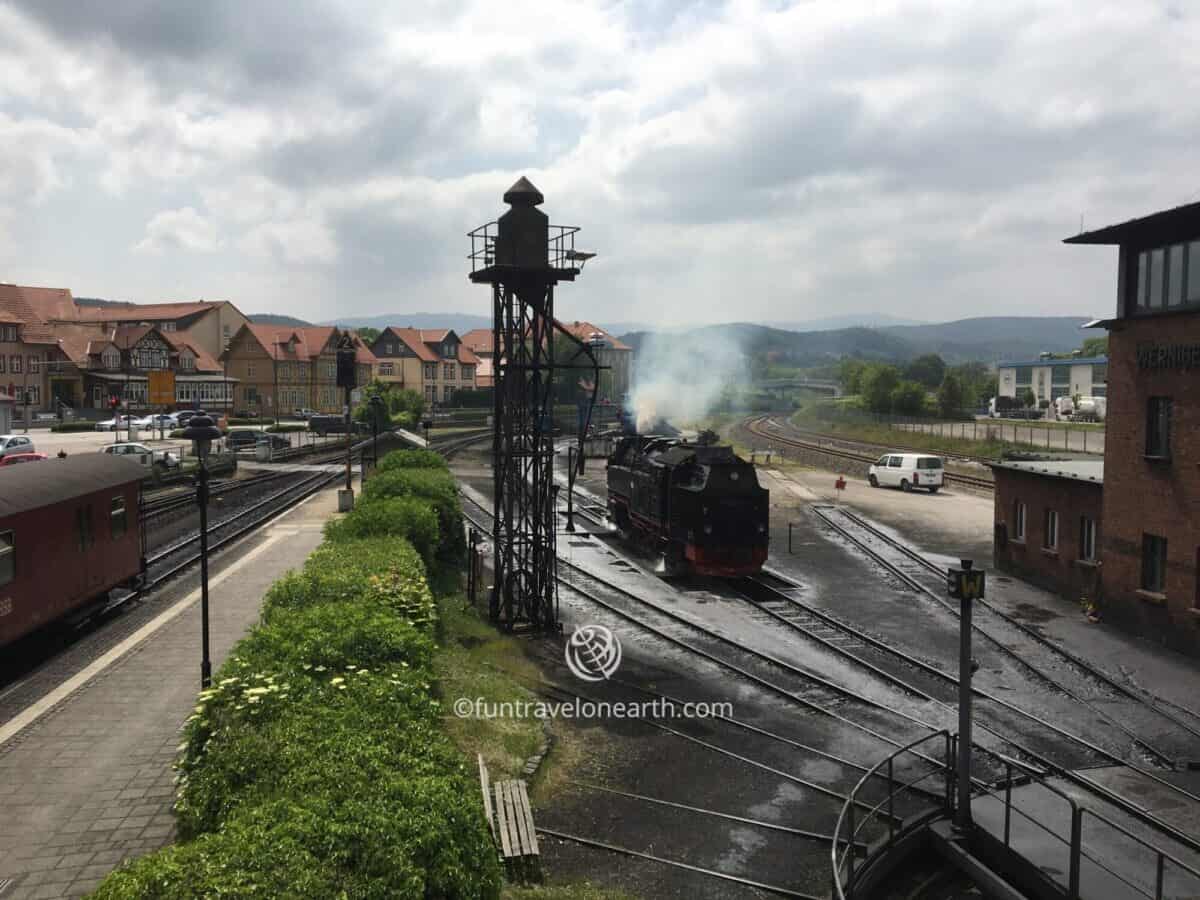 新型蒸気機関車99 7232-4, Harzer Schmalspurbahn Wernigerode , Germany