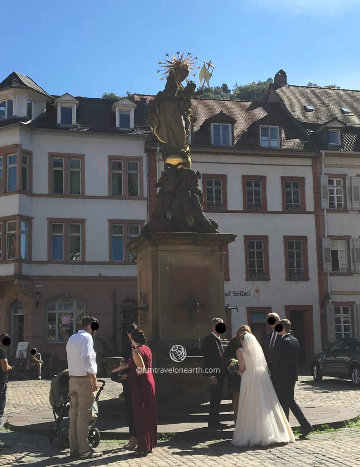 Kornmarkt , Heidelberg ,Germany