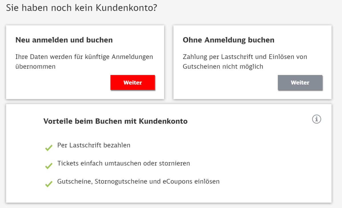 Deutsche Bahn（ドイツ鉄道）のオンライン予約・購入の方法