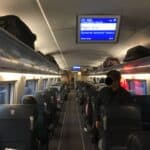 ICE trains 車内の様子