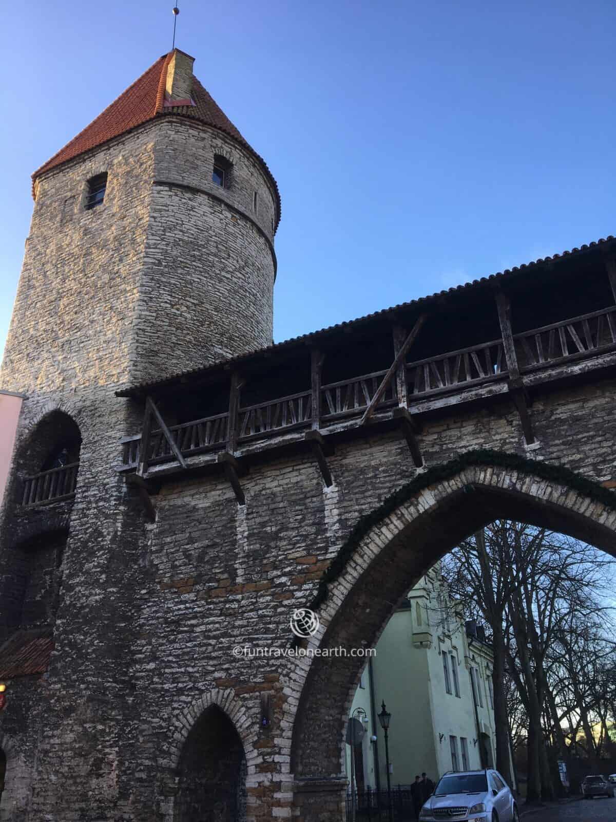 Town Wall,Tallinn,Estonia