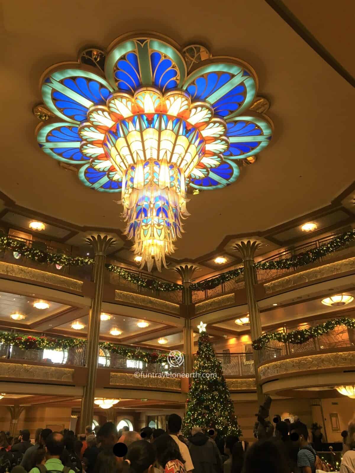 Lobby Atrium, Disney Dream, Disney CRUISE LINE