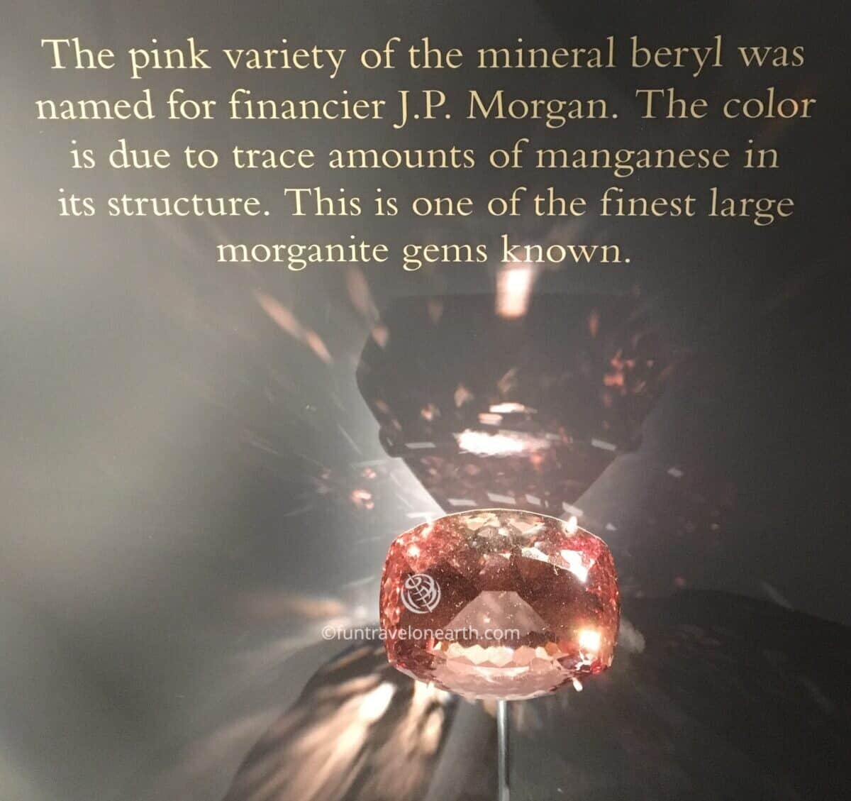 morganite, Smithsonian National Museum of Natural History