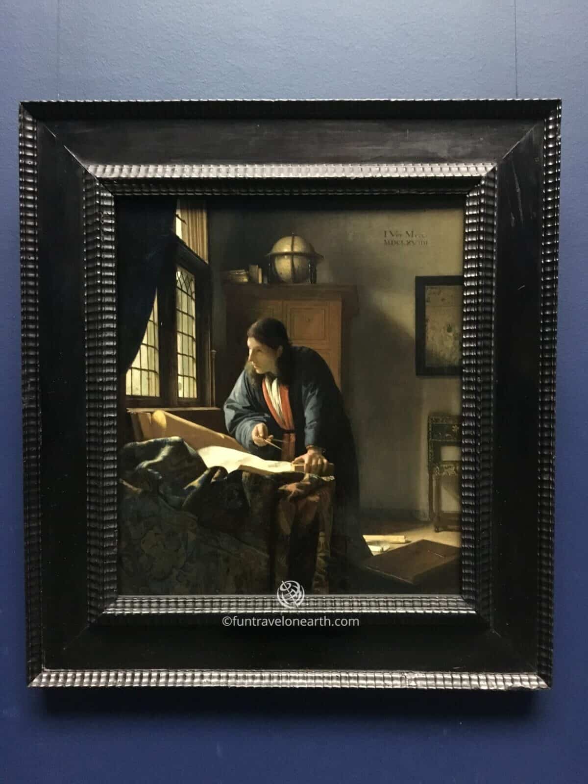 JOHANNES VERMEER 「The Geographer」, Städel Museum