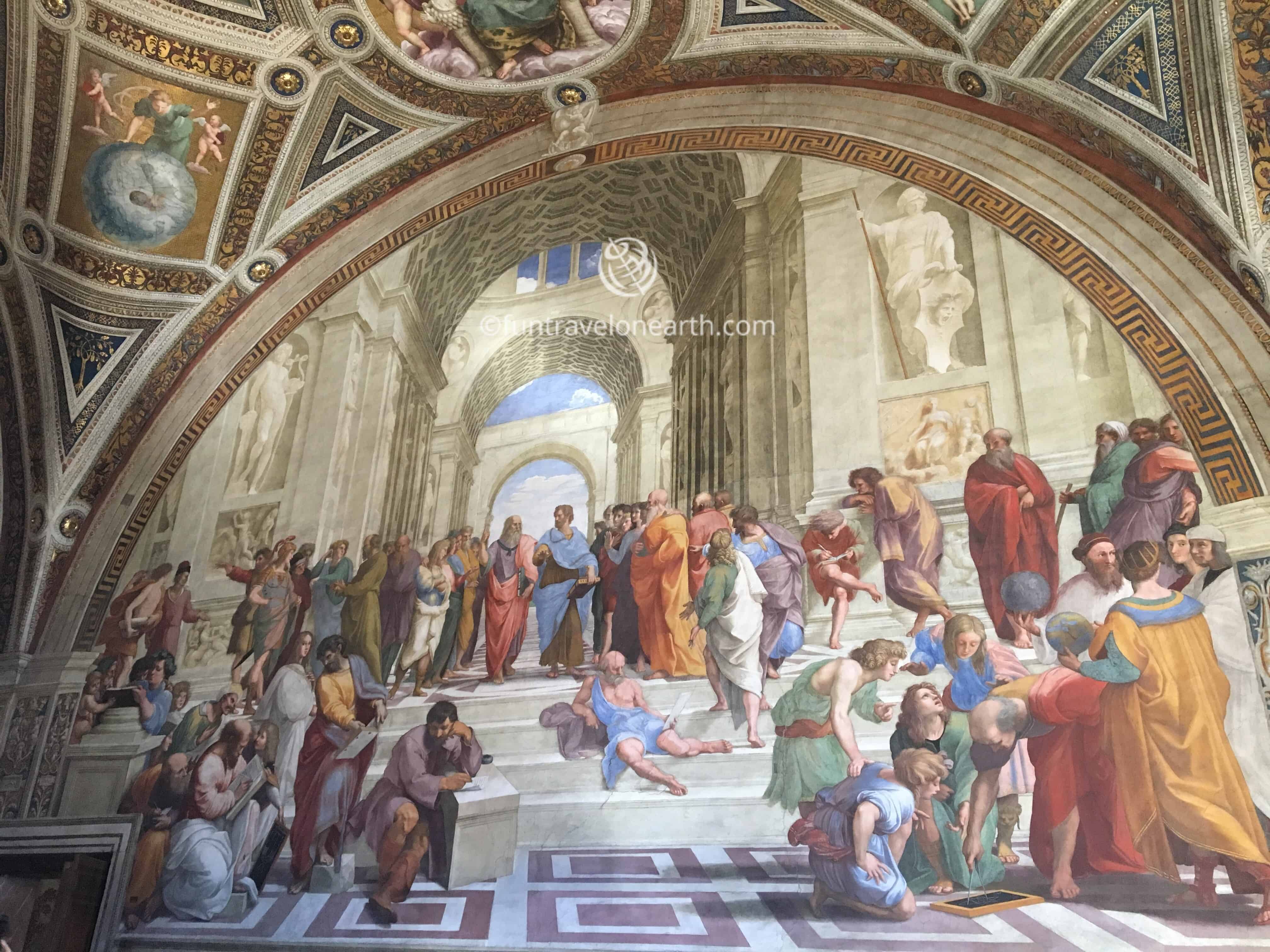 School of Athens, アテネの学堂, Vatican Museums