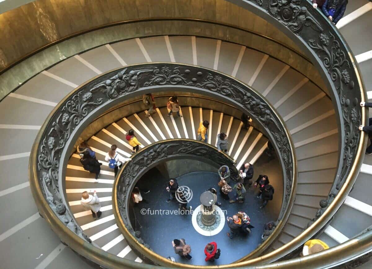 出口の階段 , Vatican Museums