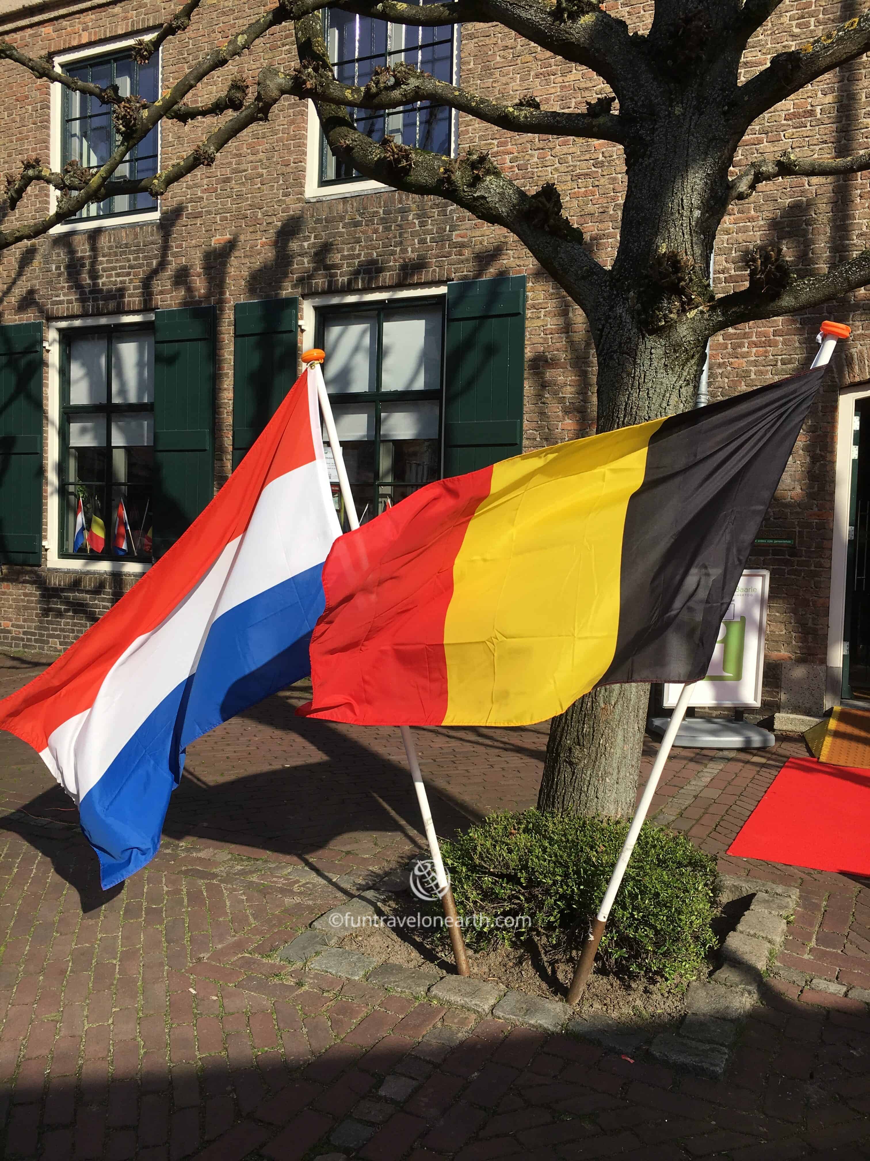 家の中を国境線が通る オランダ ベルギーの国境線があちこちに Baarle Hertog Nassau Fun Travel On Earth
