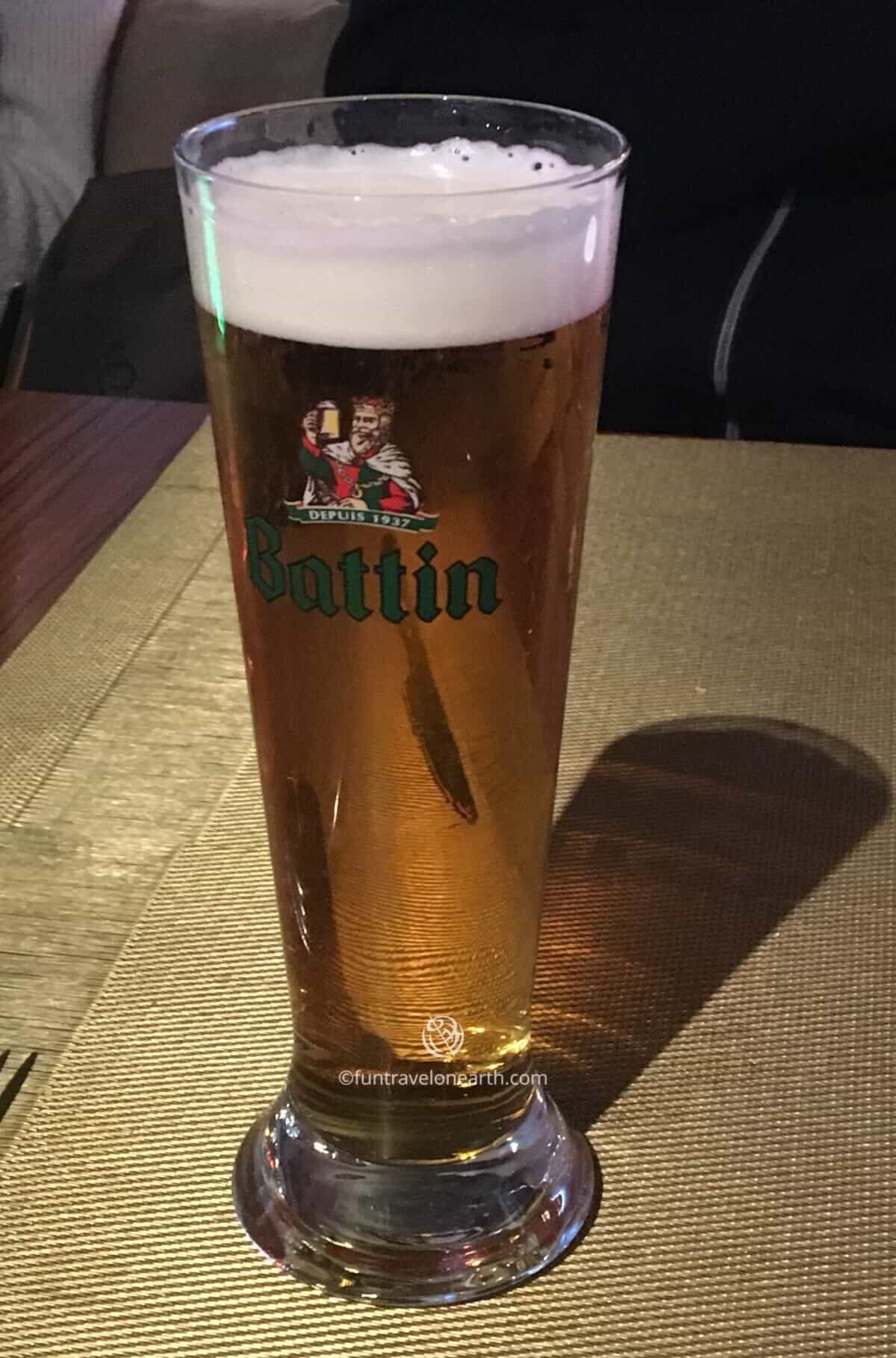 Battin Beer, Brasserie La Lorraine, Luxembourg