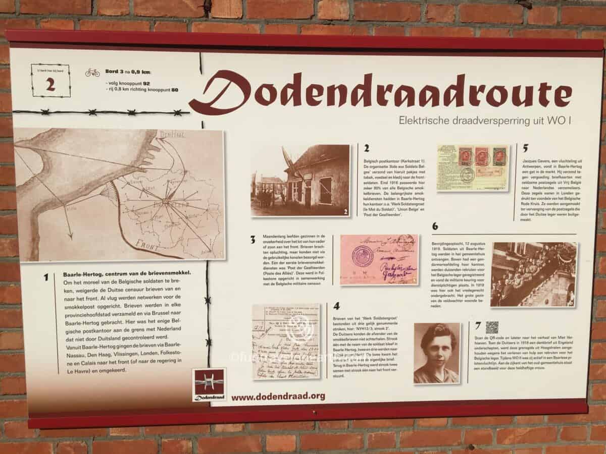 Dodendraadroute, Baarle-Hertog-Nassau, Netherlands, Belgium