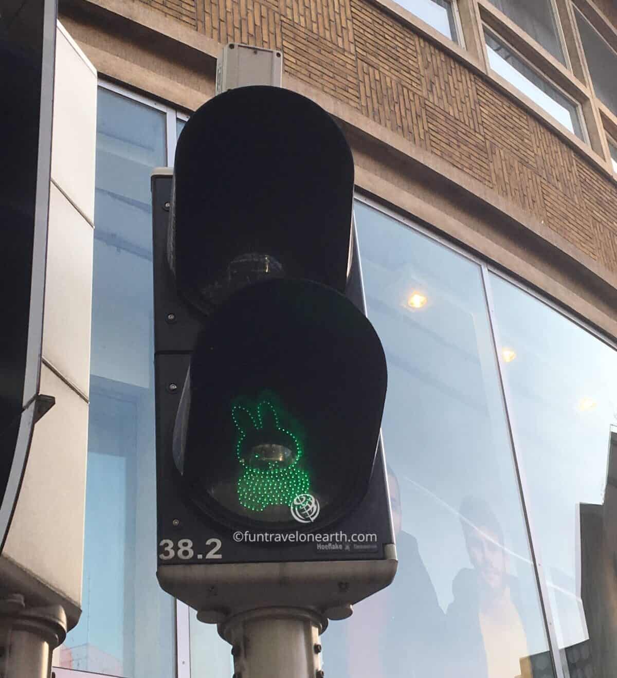 Miffy's Traffic Light, Utrecht, Netherlands