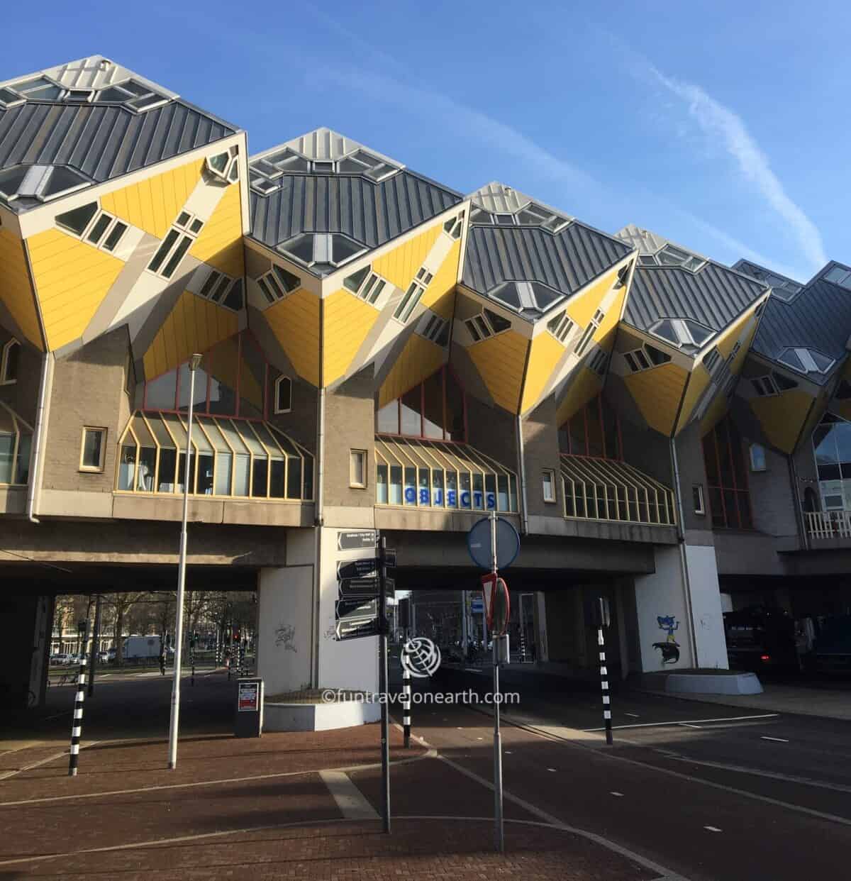 Cube Houses, Rotterdam, Netherlands