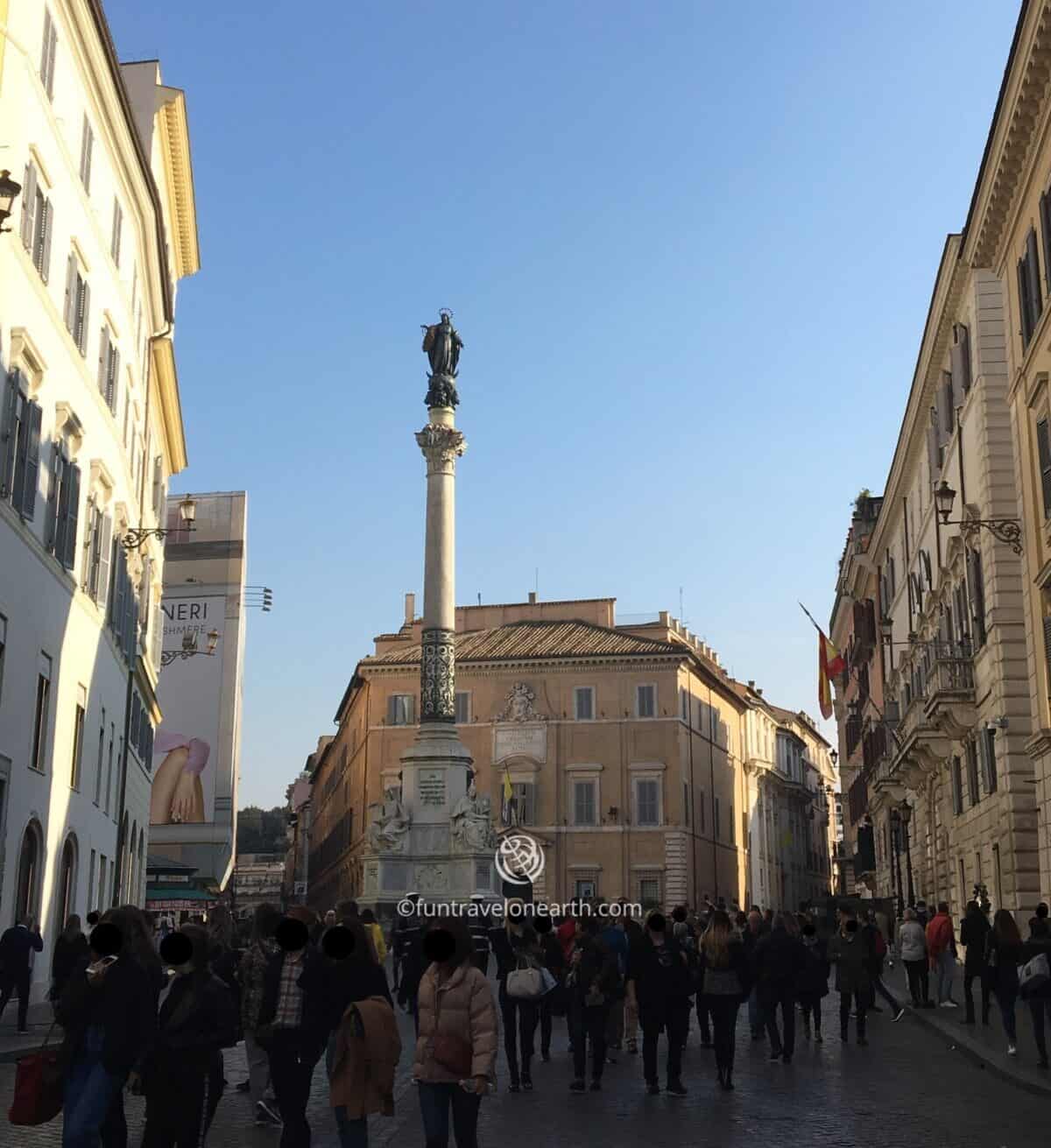 Column of the Immaculate Conception, Roma, Italy