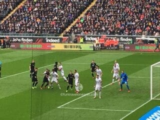 Eintracht Frankfurt e. V. versus 1.FC N&uuml;rnberg