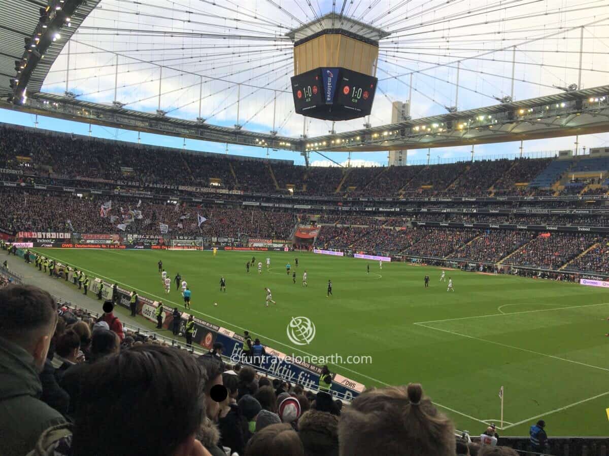 Eintracht Frankfurt e. V. versus 1.FC Nürnberg