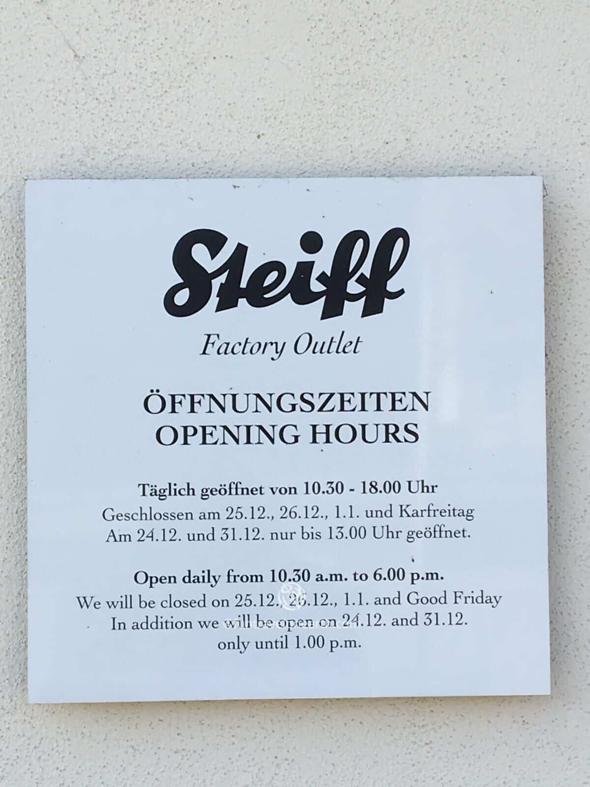 Giengen Steiff Factory Outlet