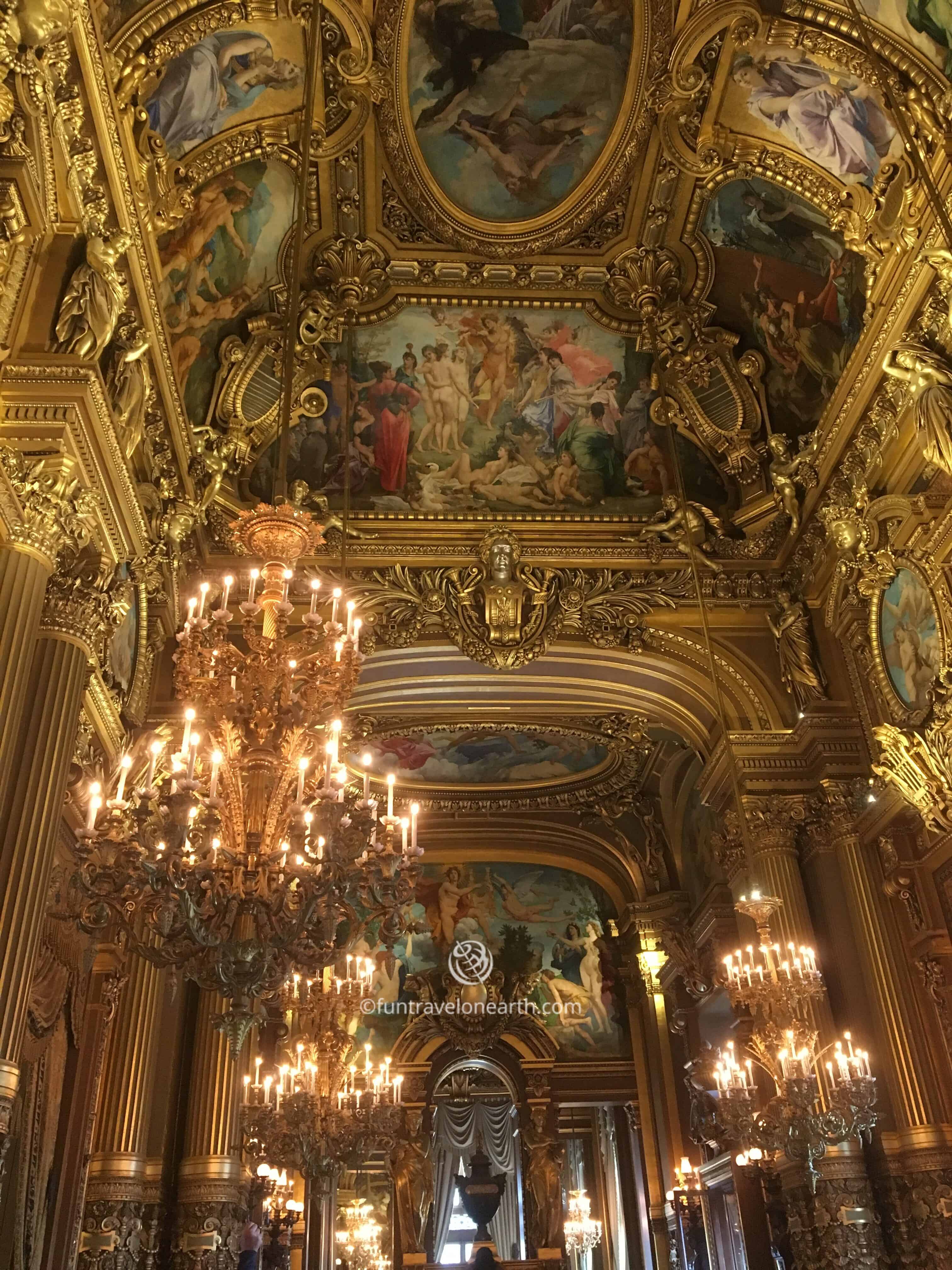 SALON DU GLACIER, FOYER, Palais Garnier, Paris