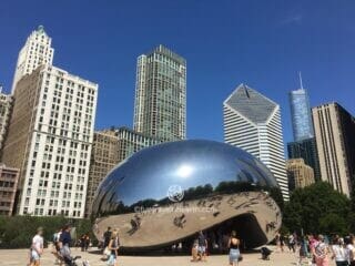 IMG_1831_LI Millennium Park, Cloud Gate, Chicago