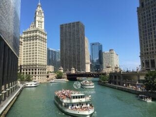 IMG_1895 DuSable Bridge, the Michigan Avenue Bridge, Chicago
