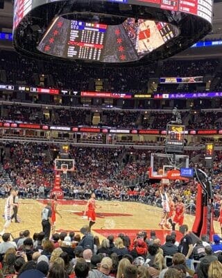 Chicago Bulls vs. Washington Wizards, United Center, Chicago, IL