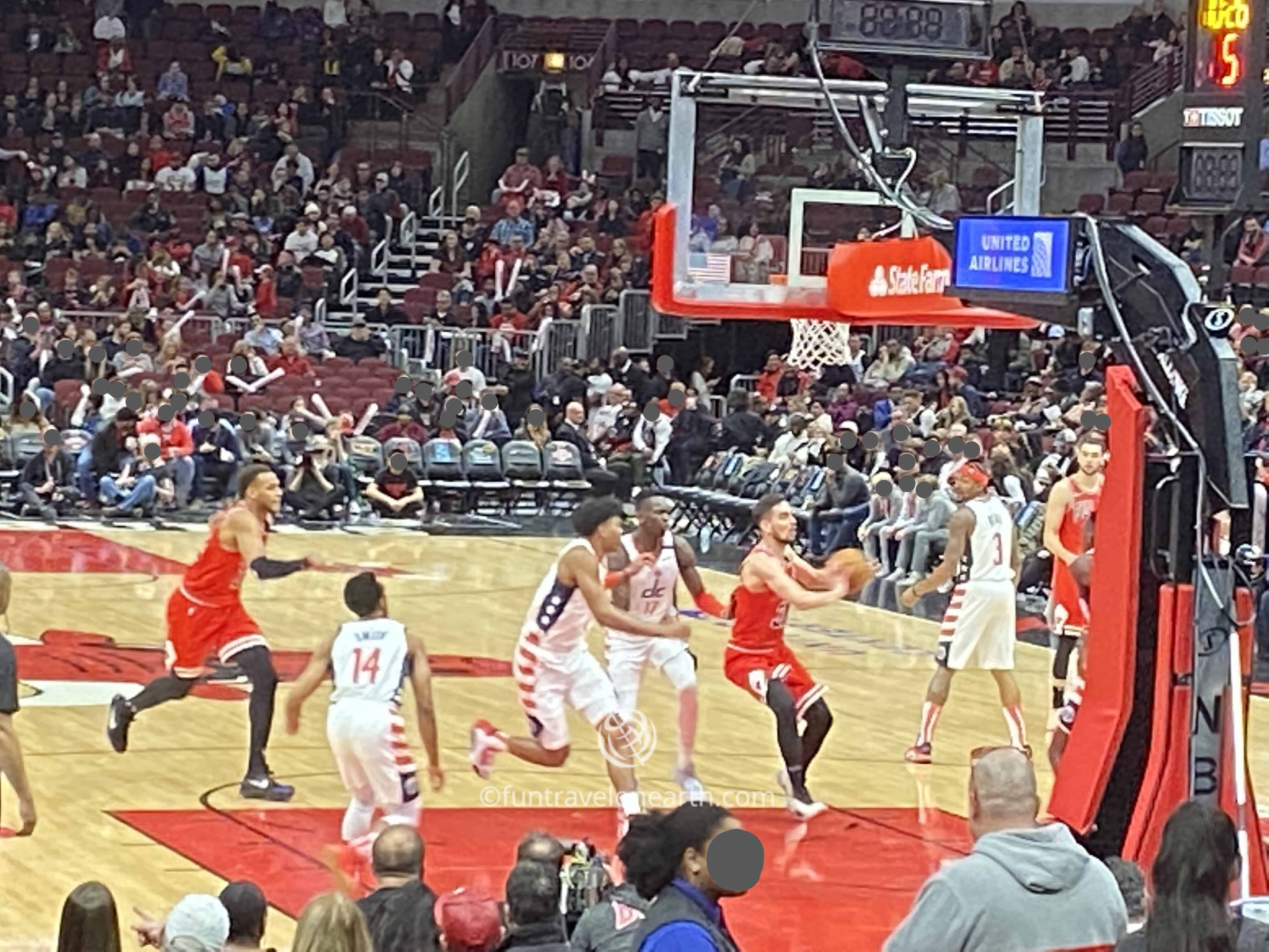 Chicago Bulls vs. Washington Wizards, United Center, Chicago, IL