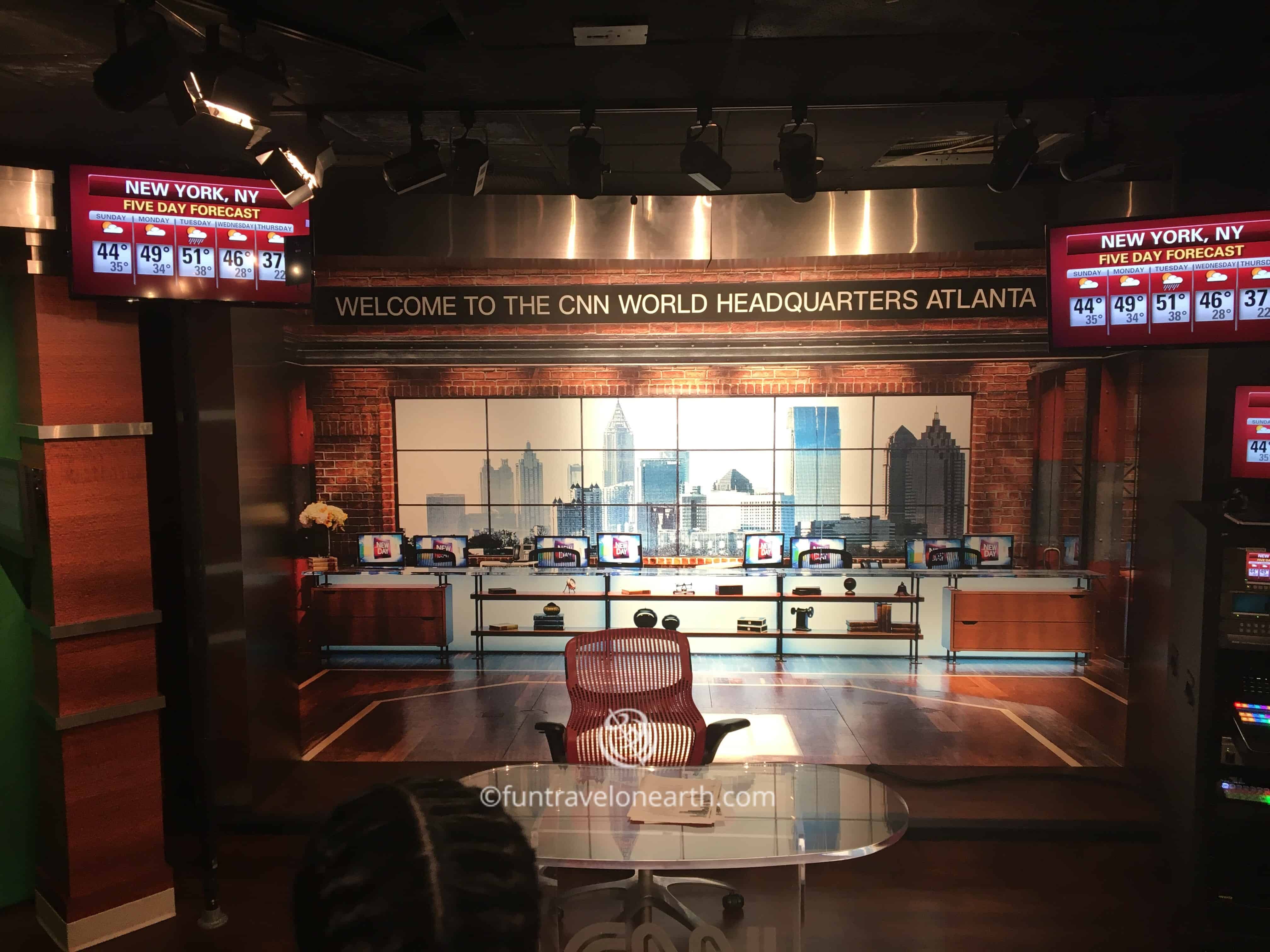 CNN Studio Tours, Atlanta, Georgia, U.S.