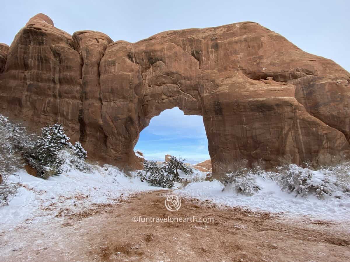 Pine Tree Arch, Arches National Park, Utah, U.S.