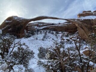 Landscape Arch, Arches National Park, Utah, U.S.