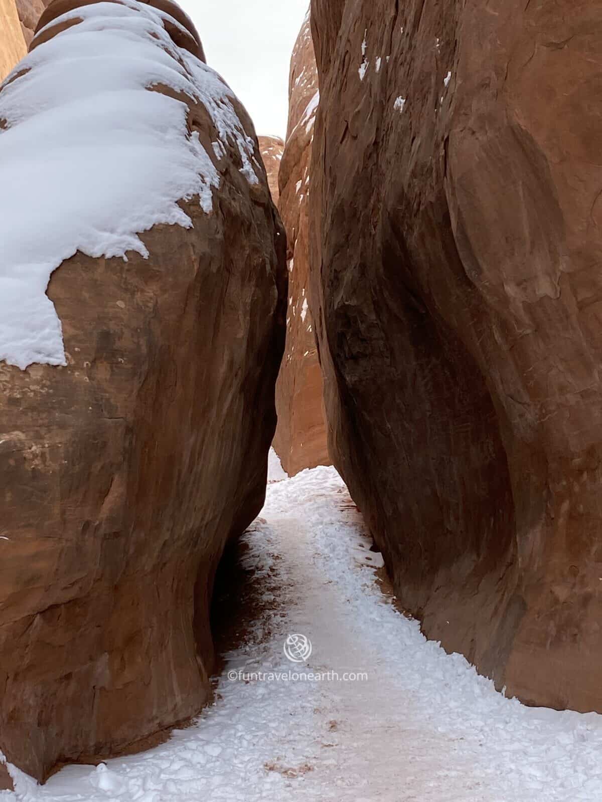Sand Dune Arch, Arches National Park, Utah, U.S.