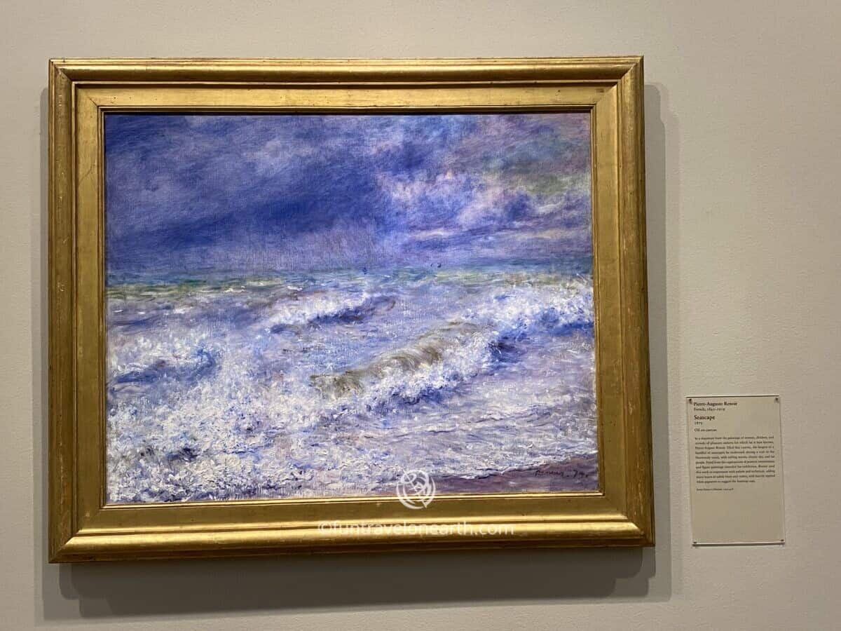 Pierre-Auguste Renoir "Seascape" ,The Art Institute of Chicago