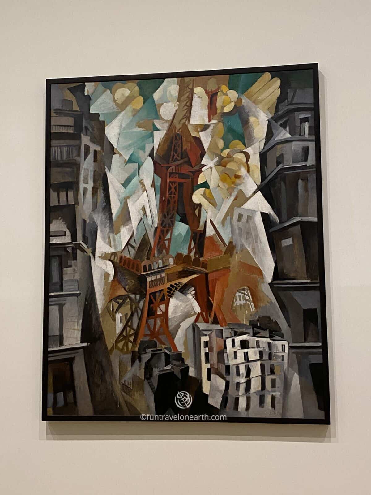Robert Delaunay "Champs de Mars: The Red Tower" ,The Art Institute of Chicago